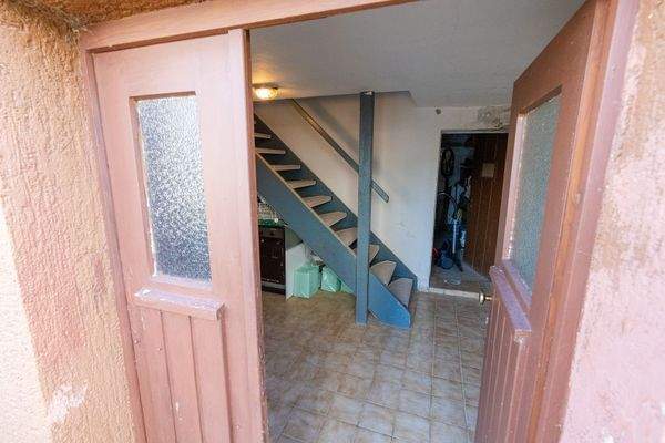 Untergeschoss, Eingang 