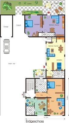 Grundriss EG. Komplett