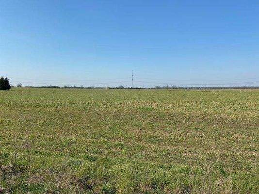 Blick über die Felder nach Südwest