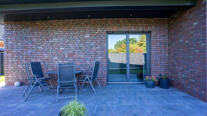 Überdachte Terrasse