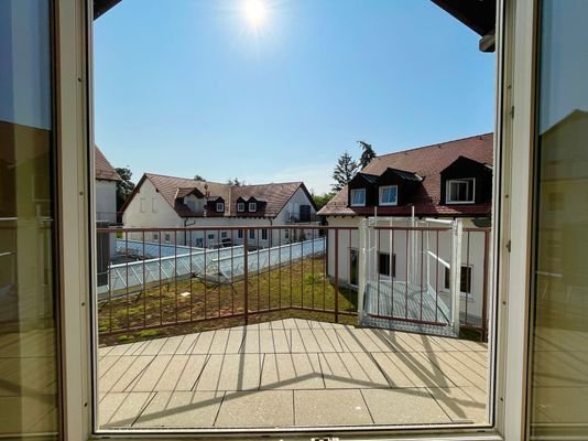 Balkon mit Südostausrichtung