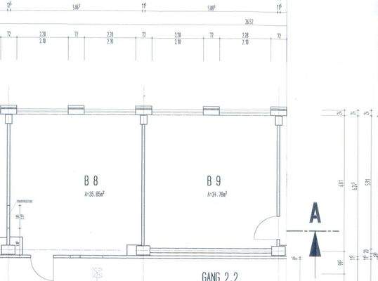 Beispielgrundriss Büro 36 m²