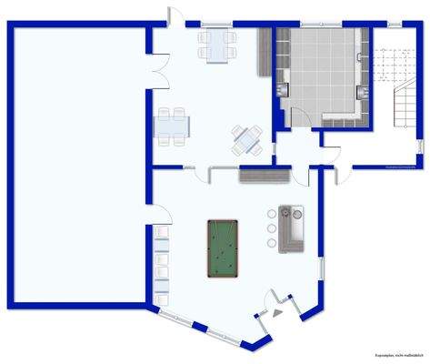 Grundriss Erdgeschoss / Gewerbeeinheit
