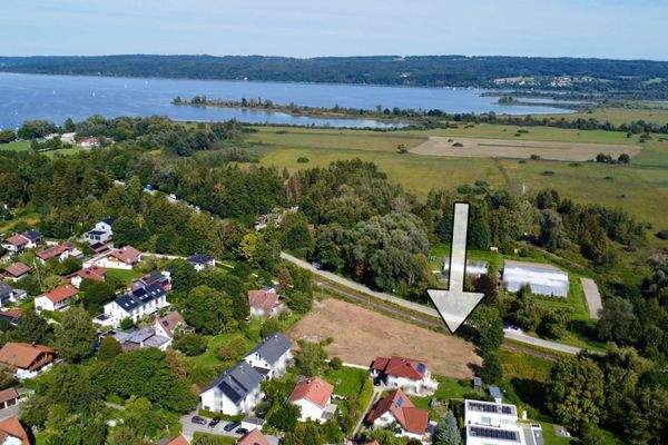 Luftbild mit nähe zum Ammersee