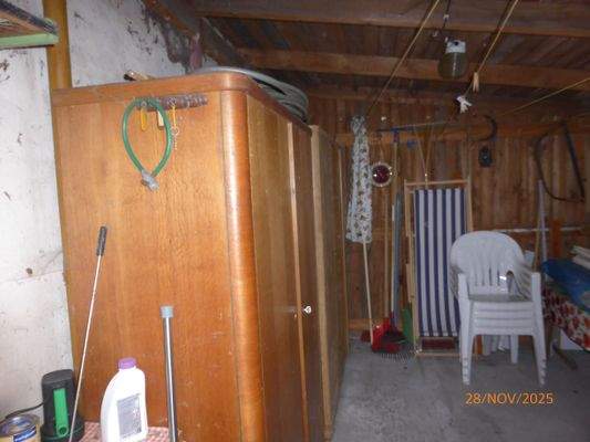 Innenansicht Schuppen