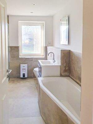 Renoviertes Badezimmer