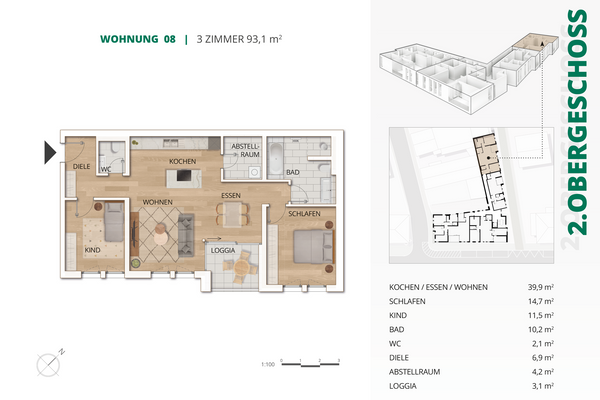 W08 Grundriss mit Daten