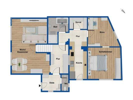 Grundriss Erdgeschoss