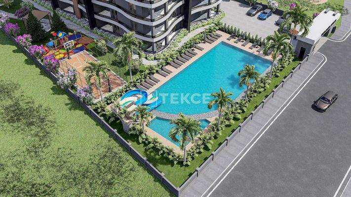 Newly-Built Apartments with Sea View in Erdemli Mersin