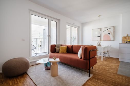 Wohnbereich Musterwohnung