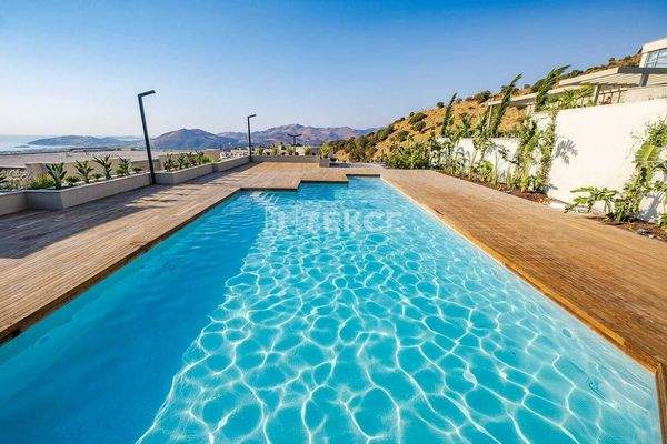 Chic Apartments in a Complex with a Pool in Bodrum