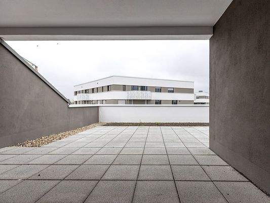 Sommerzimmer auf der Penthouse-Terrasse
