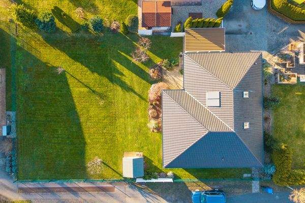 Luftaufnahme Grundstück