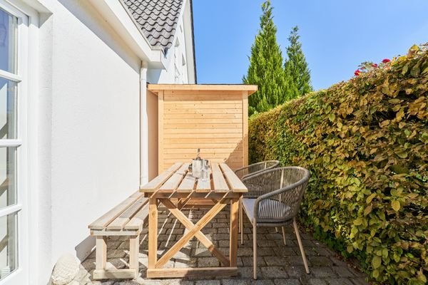 Sonnige Terrasse der &quot;Luise&quot;