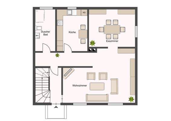 Grundriss Erdgeschoss