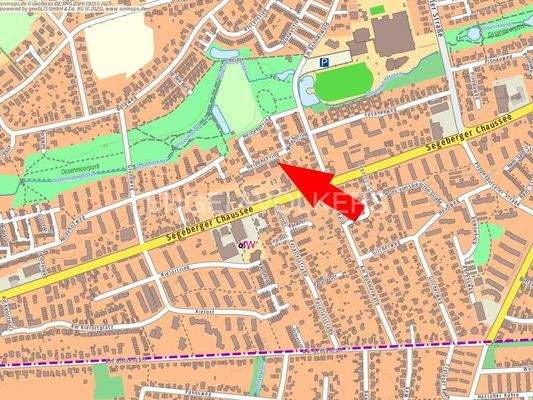 Lageplan Heidehofring 7