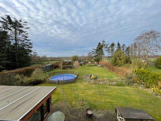 Blick über den Garten