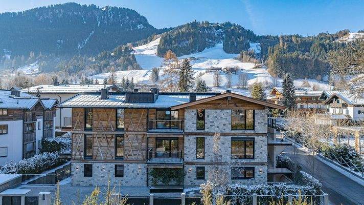 KITZIMMO-Elegante Erdgeschossmaisonette nahe dem Skilift kaufen - Immobilien Kitzbühel.