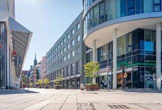 Blick in die Webergasse