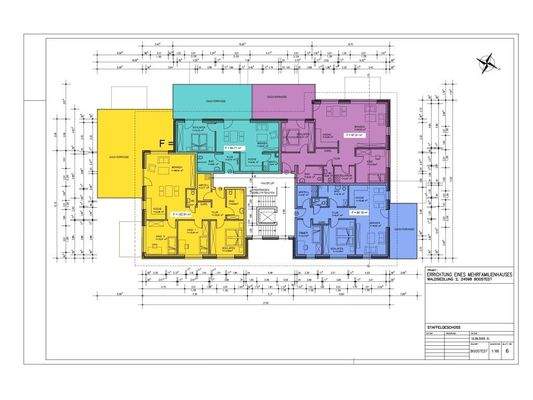 Grundriss Staffel - Whg. 21 (lila)