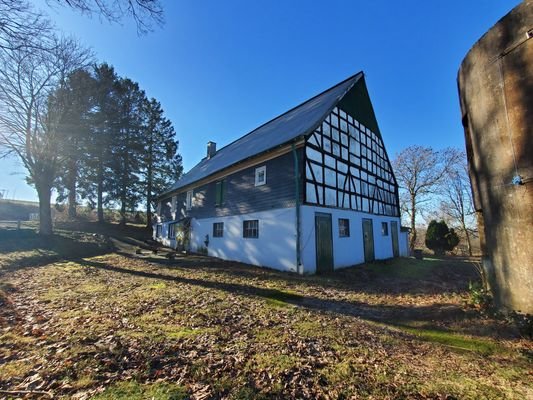 Seitenansicht Bauernhaus