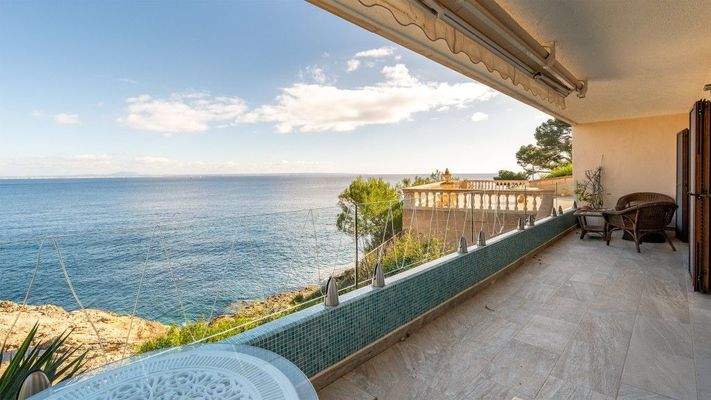 Cala Vinyes Mallorca Erdgeschosswohnung zum Verkauf Terrasse BHHS-BAL-0695