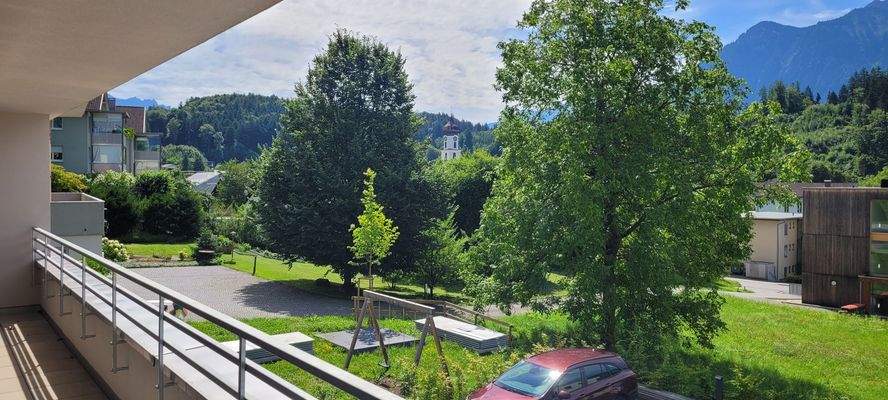 Schlins B07 Aussicht Terrasse