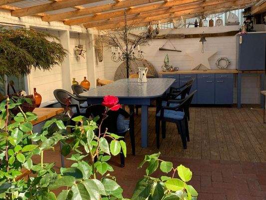 Terrasse am Nebengelass