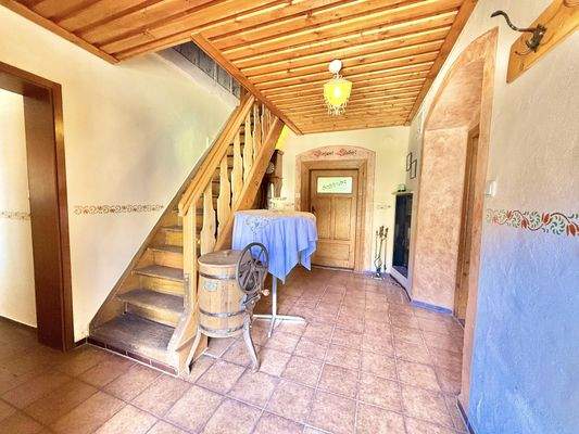 Eingangsbereich des Gasthauses