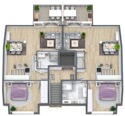 Grundriss DG, nicht maßstabsgetreu