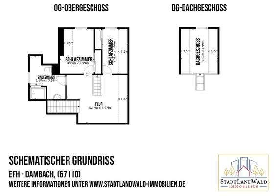 Schematischer Grundriss - Dambach - 2