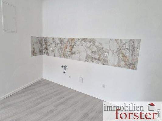 Vorbereitung Küchenzeile