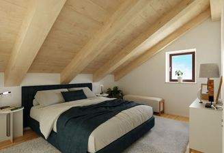 unverbindliche Visualisierung Schlafzimmer