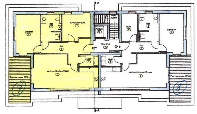 Wohnung 7, 2. OG, Penthouse