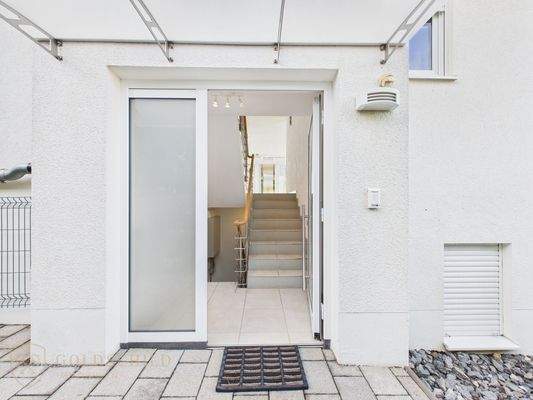 Eingangsbereich Aussen