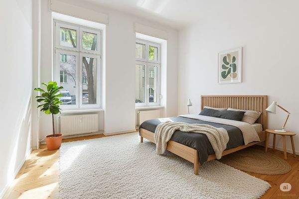 KI-Generiert als Schlafzimmer
