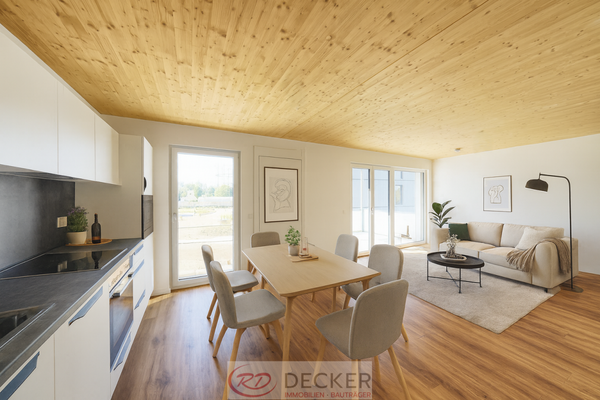 Wohn-Essbereich möbliert