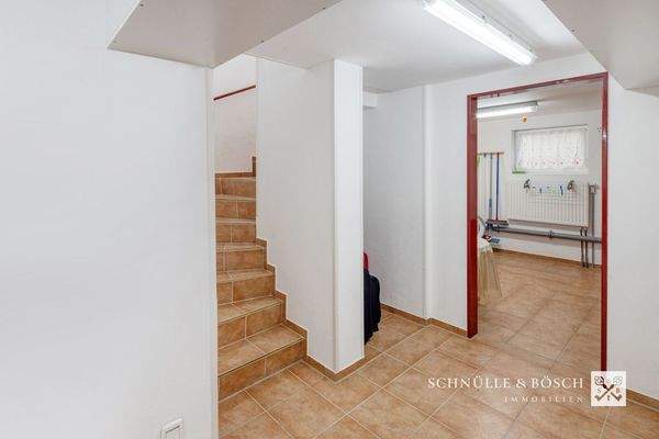 Die Treppe im Keller