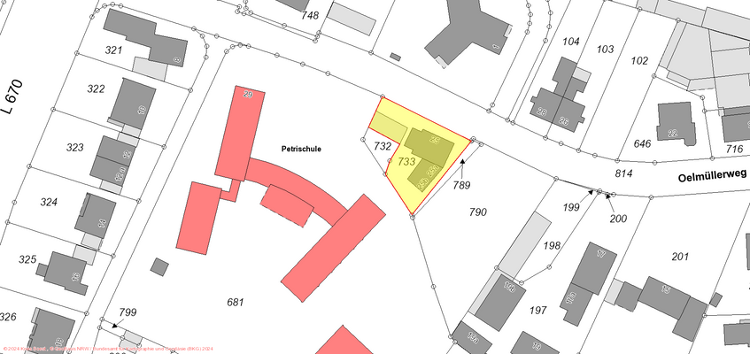 Lageplan Kreis Soest