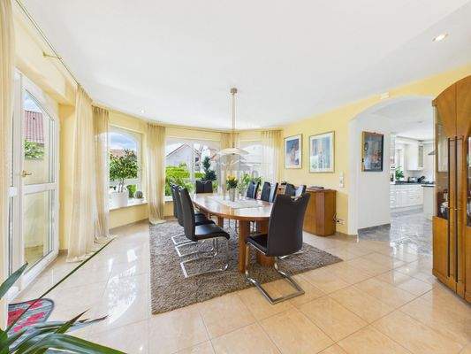 Einladender Essbereich