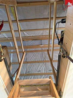 Dachboden, voll gedämmt