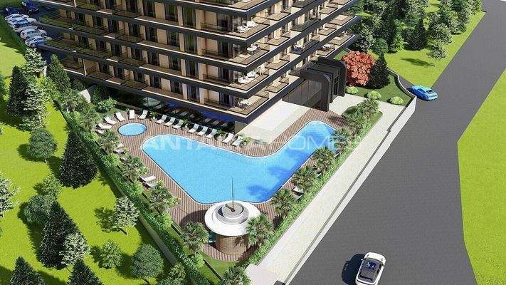 Stylish Apartments in a Popular Project in Alanya Tosmur