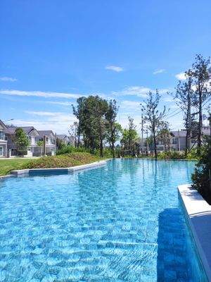 Gemeinschaftspool in der Anlage