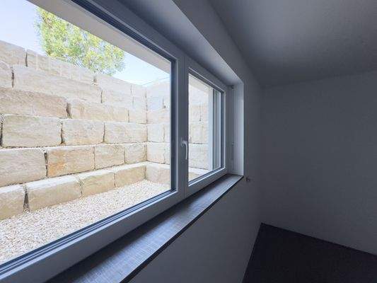 Untergeschoß Blick Arbeitszimmer