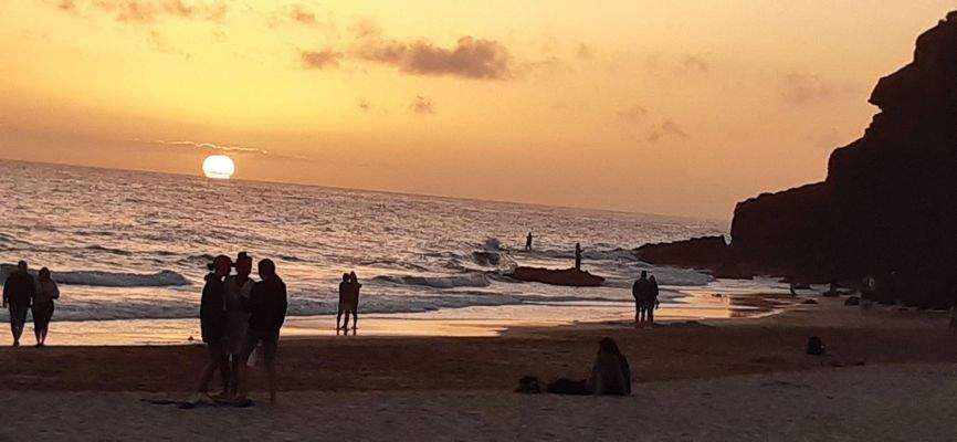 Sonnenuntergang in Morro Jable