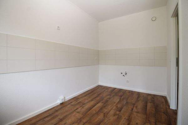 Einblick in die neue Küche