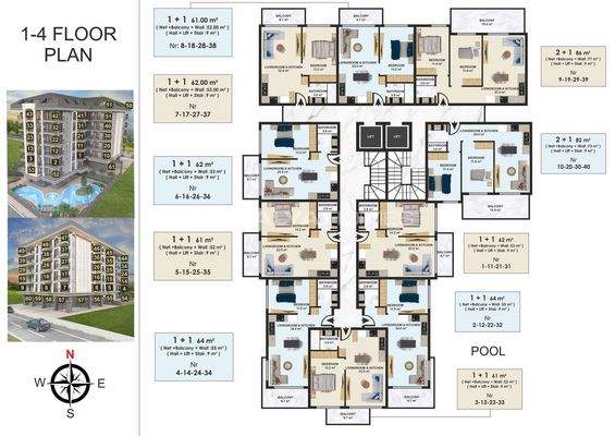 Stylish Apartments in a Central Location in Alanya Turkey