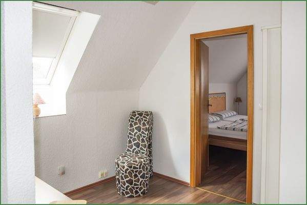 Durchgangszimmer im Obergeschoss