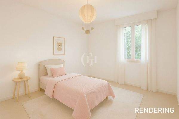 Schlafzimmer rendering