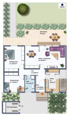 Grundriss Erdgeschoss